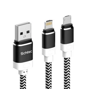高品質スピードアルミ 1 メートル 2 メートル 3 メートル同期両面マイクロ充電 USB データムケーブル充電器 Rohs
