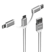 携帯電話用マルチ充電器 3 in 1 USB ケーブル