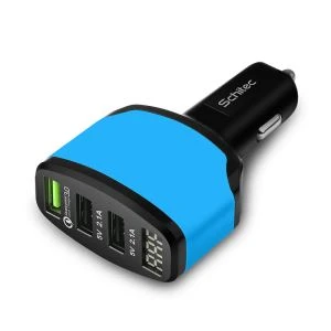QC 3.0 3 ポート車用 USB 充電器