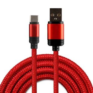 Android用ナイロン編組高速充電タイプC USBケーブル