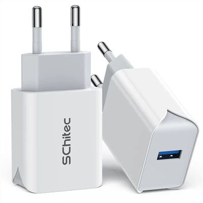 EU プラグ旅行用携帯電話充電器バッテリー