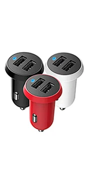 OEM ブランド 10 ワット デュアル ポート USB カーチャージャー